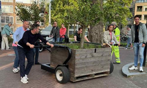 bewegend bos stads evenement bewegend bos